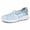 Light Blue, variant on Women Casual Shoes Mesh Sneakers Lace Up Shoes Casual Footwear Hollow Out Breathable Design For Summer Daily Matching ,Us Size:8