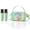 Green, variant on XAXRE T05 Mini Karaoke Machine for Kids Adults, Portable Bluetooth Speaker with 2 Wireless Microphones, RGB Light, Voice Changer, Recording, TF Card/AUX, Crossbody Bag for Outdoor Party Travel Gift