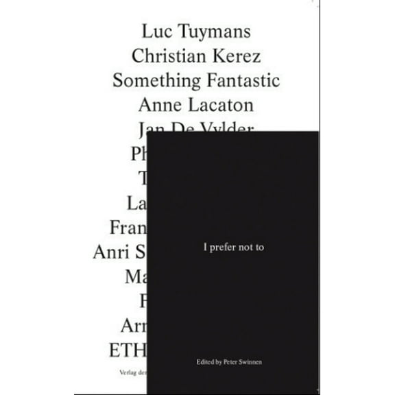 I Prefer Not To...., (Paperback)