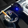 thumbnail image 2 of Auto Car Ashtray Cigarette Cup Ash Holder With Led Light Lid Portable Detachable, 2 of 3
