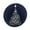 Pattern-6, variant on Christmas Ornaments Watercolor Bird Custom 3" Ceramic 2025 Xmas Ornament Christmas Ornaments for Christmas Tree Decorations Chickadee Bird with Pine Cone Ceramic Christmas Ornament