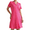Rose, variant on INNERSY Women's Nightgown Short Sleeve Button Down Soft V Neck Sleepshirt(M,Rose)
