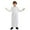 White, variant on Arabic Thobe Thobe Long Sleeve Kaftan Crew Robe National Teenage Boys Long Sleeve Embroidered Robe Set Arab Children's Wear Robe Boys Winter Coat Size 3-4 Years