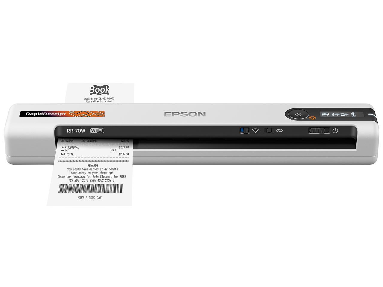 Epson RapidReceipt RR-70W Wireless Mobile Scanner photo 3