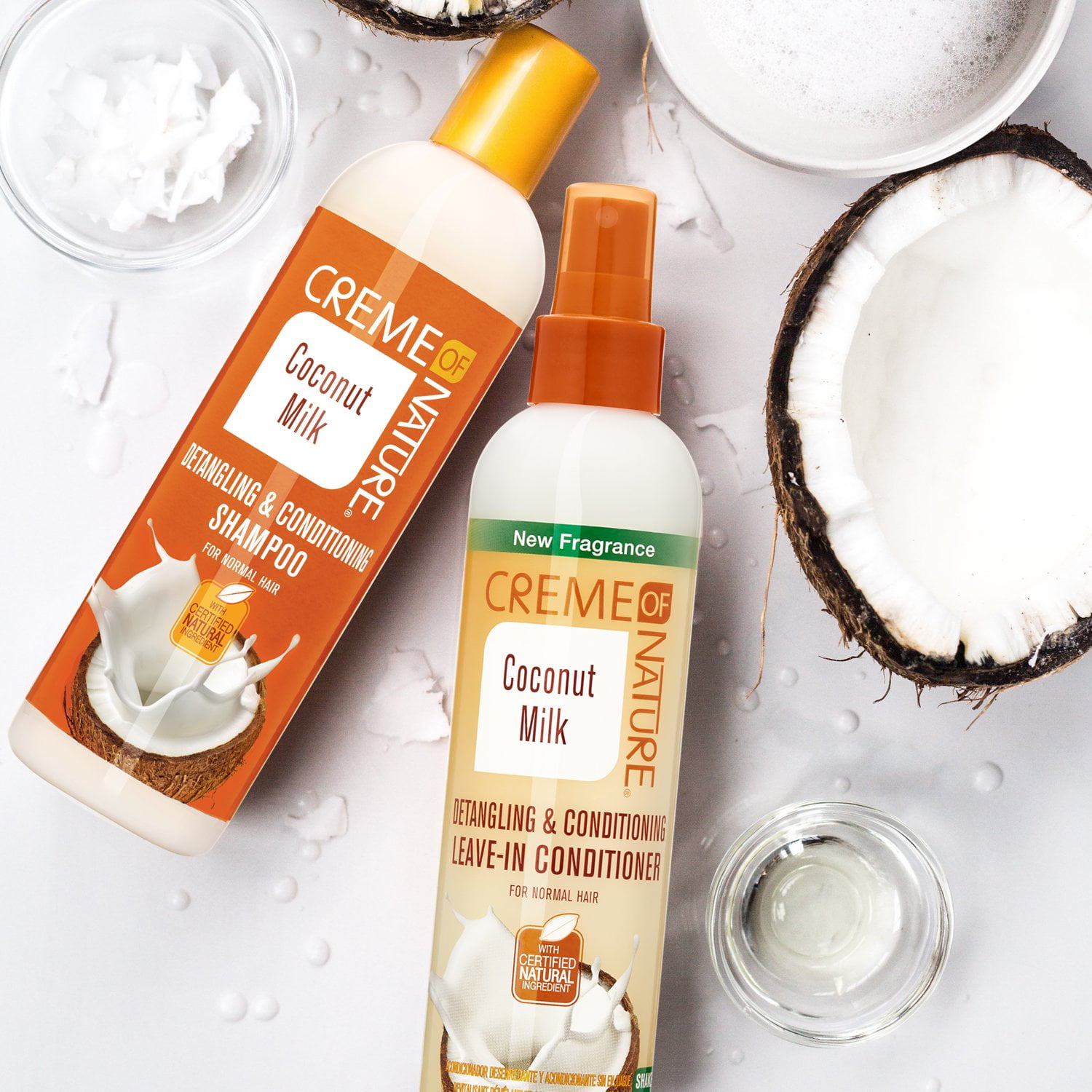 Creme of Nature Leave In Conditioner with Coconut Milk by Creme of Nature, Detangling and Conditioning, 8.45 Oz