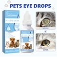 thumbnail image 4 of Gotas de lavado para perros y gatos con coloidal | Limpiador ocular calmante y quitamanchas de lágrimas diario, para ojos irritados, inflamados y secos. Solución de protección ocular de 12 ml., 4 of 9