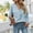 Blue, variant on EGNMCR Cardigan Sweaters for Women, Sweaters for Women Women's Fashion And Comfortable Button V-neck Knitted Sweater 2024 Fall/Winter New V-neck Sweater Women acrylic top