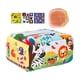 thumbnail image 4 of Caja de pañuelos para bebé, juguete sensorial para arrastrar y soltar, caja de pañuelos para bebé, juguete sensorial colorido para motor. Animal de granja, 4 of 9