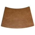 thumbnail image 2 of Fan-shaped Leather Placemats for Dining Table - 4-piece Set Heat-resistant Western Style European Design Restaurant Quality Table Mats 12 X 18 Inches, Ihhxbz, 2 of 9