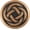 Antique Copper, variant on 12 count Celtic Knot Metal Shank Buttons. 20mm (3/4 inch) (Antique Copper)