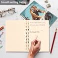 thumbnail image 5 of Tiger Surfing Ring Binder Notebook Journey Note Diary College Ruled Spiral Notebook Study Loose Leaf Paper A5 60 Pages, 5 of 8