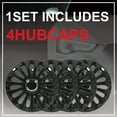 thumbnail image 3 of Hubcap de Cubierta de la Rueda, Cubierta de la Rueda de la Rueda Ligera 4 PCS R14 Para Ruedas de Acero de 14 Pulgadas, 3 of 7