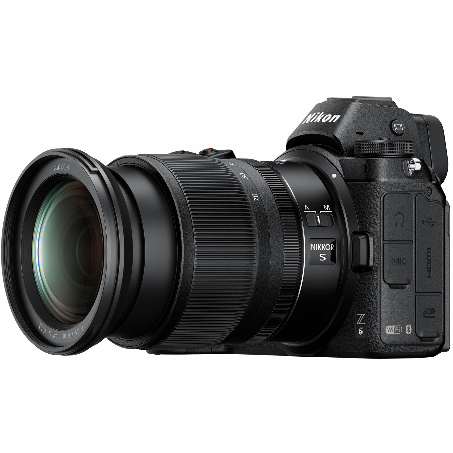 Nikon Z 6 24.5MP UHD 4K30 Mirrorless Digital Camera with 24-70mm Lens 1598 - image 2 of 10