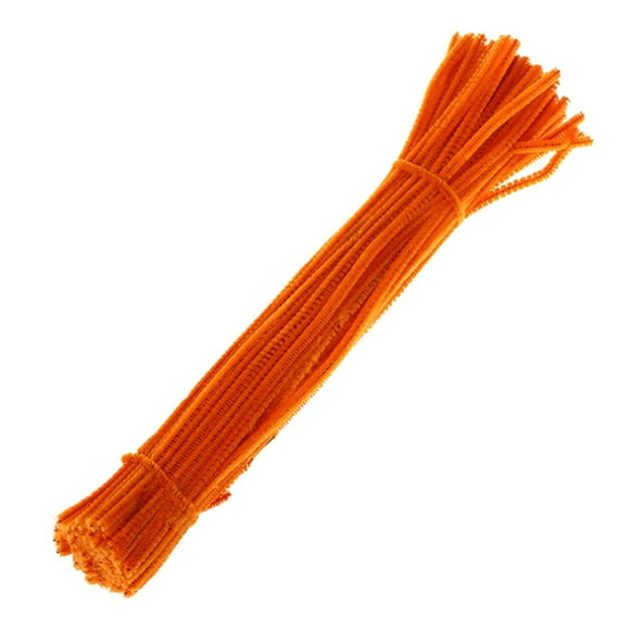 pdqouc 100-Piece Chenille Stem Craft Kit, Colorful Fuzzy Pipe Cleaners for Kids DIY Art Projects, STEM Activities, Ornament Making, and Sensory Play