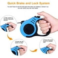 thumbnail image 6 of PillyBalla Retractable Dog Leash 16ft Heavy Duty Pet Walking Leash with Anti-Slip Handle 360° Tangle-Free One-Hand Brake, 6 of 7