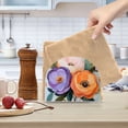 thumbnail image 2 of Yayeee Napkin Holder for Table Set of 2 Kitchen Paper Tissue Organization, Bright Flowers, 2 of 8