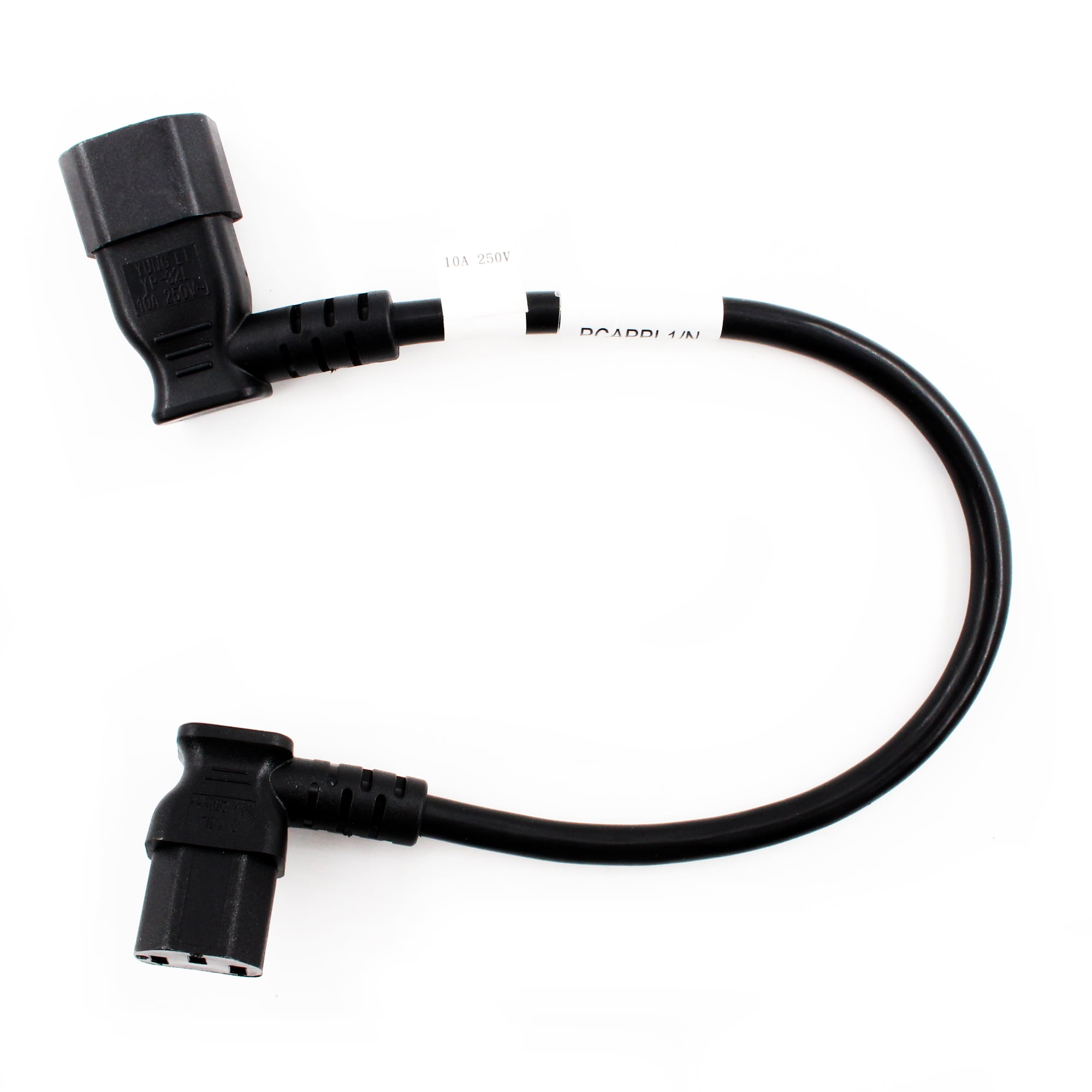 Panduit PCAPPL2/N VLock PDU Power Patch Cable, Right Angle, Male to