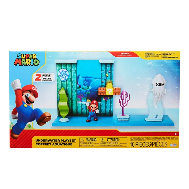 Playset Super Mario Bros Submarino Under Orginal Juguete Original.. Jakks Pacific Play set/ Marino / Mario bros