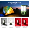 thumbnail image 2 of Lepro Rechargeable LED Camping Lantern, 1000lm Waterproof Tent Light with 2 Detachable Mini Handy Flashlight Torch, Perfect for Camping Hiking Outdoor Emergency, USB Cable Included, 2 of 8