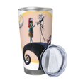 thumbnail image 2 of Vaso de 20 oz de Pesadilla antes de Navidad, taza de viaje de café con aislamiento al vacío de acero inoxidable, taza de café, taza de viaje con tapa, taza térmica para exteriores, 2 of 8