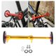 thumbnail image 3 of plegable  Varilla de extensión para Morado dorado shamjiam Ruedas fáciles de bicicleta, 3 of 9