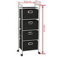 thumbnail image 2 of vidaXL Shelving Unit with Storage Boxes Shelf Rack Steel and Non-woven Fabric, 2 of 17