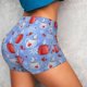 thumbnail image 4 of Fotbe coffee love cup winter Shorts Sin Costuras – Shorts Deportivos de Cintura Alta para Mujer, Elásticos para Gimnasio, Yoga, Running o Ciclismo-Medium, 4 of 8