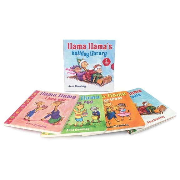 Pre-Owned Llama Llama Llama Llama's Holiday Library, (Paperback)