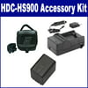 Panasonic HDC-HS900 Camcorder Accessory Kit includes: SDC-27 Case, SDVWVBN260 Battery, SDM-1551 Charger