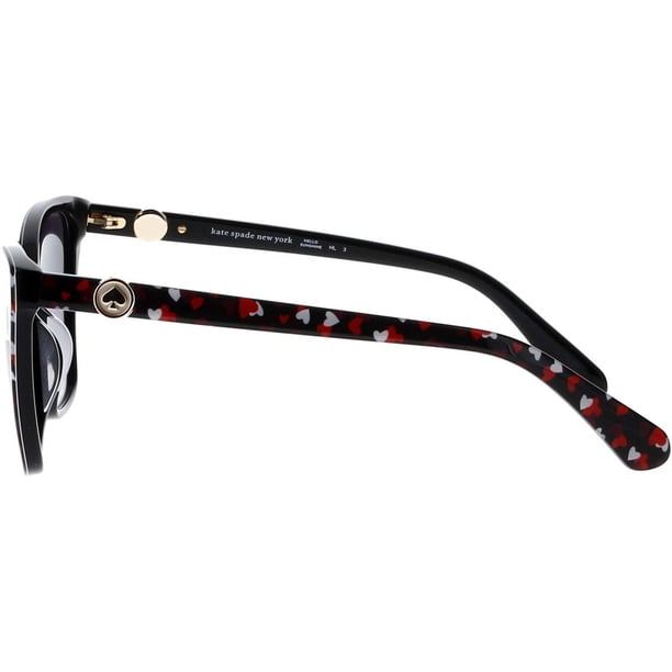 Kate Spade AMIYAH/G/S 0F74 Women\'s Black Pattern Red Sunglasses Kate Spade Amiyah Women main image 3