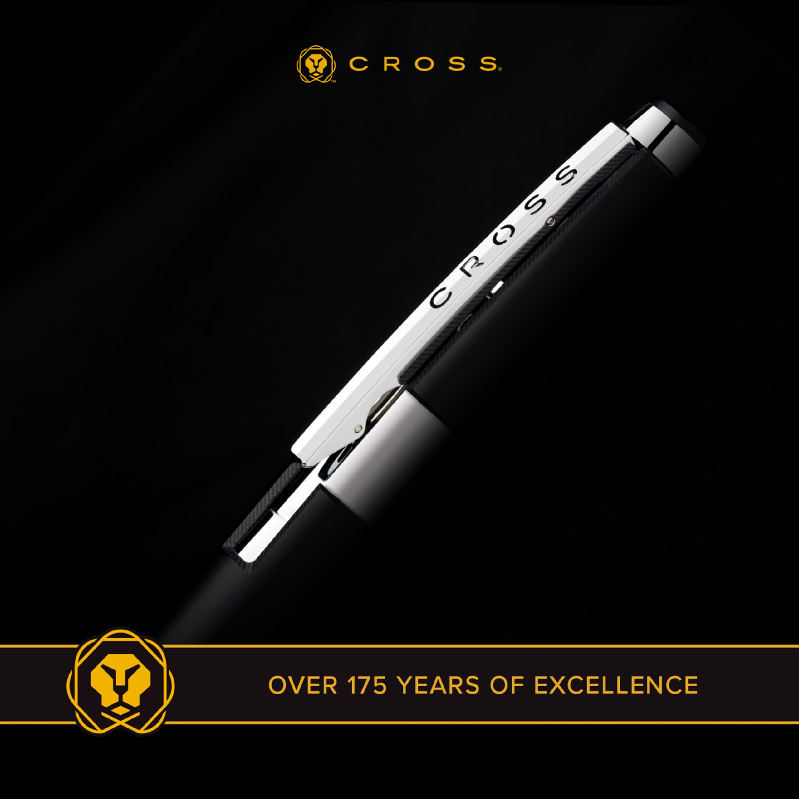 Cross Edge™ Matte Blue Lacquer Gel Rollerball Pen