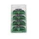 thumbnail image 5 of Útiles Kuymtek 4 X Men Shaver Razor Blade 3 Layer Mach 3 BG Verde, 5 of 8