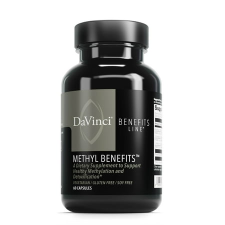 DaVinci Labs Methyl Benefits - Support Brain & Heart Health* - 60 Vegetarian Capsules