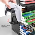 thumbnail image 2 of Almacenamiento para videojuegos, torre de almacenamiento para juegos de PS5, soporte de almacenamiento para juegos de Xbox Nintendo Switch (para 24 cajas de juegos), 2 of 8