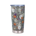 thumbnail image 2 of Halloween Coffee Tumbler, Stainless Steel Tumbler with Straw, Spill Proof Tumbler with Lid, Insulated Coffee Tumbler for Hot and Cold Drinks, 7X3.5 Inch Halloween Themed Travel, 2 of 4