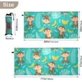 thumbnail image 4 of Monkey and Banana Beach Towel Quick Dry Absorbent Bath Towels Sandproof Lightweight Towel for Gym Yoga Sports Swimming - 31x71in Washcloth Gift, 4 of 7