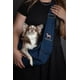 thumbnail image 3 of Mochila portabebés NOAH & PAW Denim para perros pequeños de 1,5 a 4,5 kg, 3 of 9