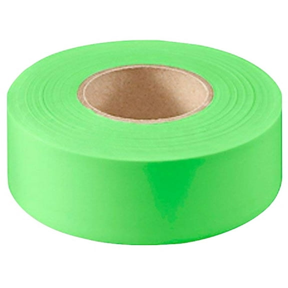 TAPE FLAG GRN 1-3/16INX150FT