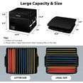 thumbnail image 7 of Samerd Fireproof Storage Box, Lockable Polypropylene File Organizer, Portable Office Filing Solution, Stackable Design, 7 of 7