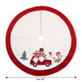 thumbnail image 2 of Holiday time Gnome Tree Skirt,48 inch,multi colour, 2 of 4