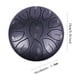 thumbnail image 3 of Tambor de lluvia para jardín, 6 pulgadas, 11 notas, tambor de lluvia, tambor de lengüeta de acero para exteriores, tambor de lengüeta para niños, handpan, sonodrum, glockenspiel, instrumento, tambor d, 3 of 4