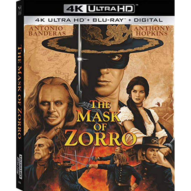 The Mask of Zorro (4K Ultra HD Blu-ray Copy) - Walmart.com