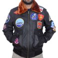 thumbnail image 1 of Classyak Men's Fashion Real Lamb Leather Jacket, 1 of 2