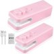 thumbnail image 1 of 3 in 1 Mini Bag Sealer, 2-pack Rechargeable Handheld Plastic Bag Reseal, 1 of 2