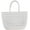 White, variant on Kukuzhu Woven Jelly Bag, Rubber Tote Bag Waterproof Travel Bags for Women Washable Totes Handbag for Sports Beach Pool