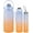 Gardient Orange, variant on Motivational Water Bottle Set with Time Markers, 3 Sizes,Gym Fitness Tracker Bottles (Gardient Pink)