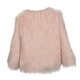 thumbnail image 5 of Women'S Fashion Cropped Faux Fur Jacket Long Sleeve Open Front Winter Jacket Shaggy Fleece Warm Outerwear Fall Clothes, 5 of 5