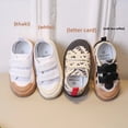 thumbnail image 2 of Zapatos coreanos INS blancos para niños, zapatos Canva para primavera y otoño, zapatos de fondo blando para interiores para mujeres y niñas, 2 of 5