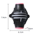 thumbnail image 4 of LJNYFDC Golf Ball Alignment Golf Ball Plastic 360 Degree Rotation Aiming Scribing Clip Professional Line Drawing Portable Three Line Alignment, 4 of 7