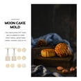 thumbnail image 2 of 1 Set Moon Cake Mold Press DIY Cake Cookie Biscuit Dessert Press Mould Flower Pattern Stamp Mold, 2 of 8